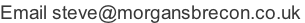 Email steve@morgansbrecon.co.uk
